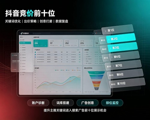 滴道抖音搜索竞价