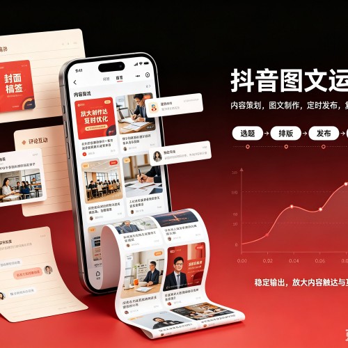 滴道抖音图文代运营服务